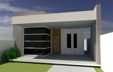 Imagem: A casa possui 3 Dormitórios, 3 Banheiros, 2 Vagas na garagem