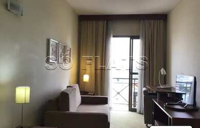 Imagem: O studio possui 1 Dormitório, 1 Banheiro, 1 Vaga na garagem