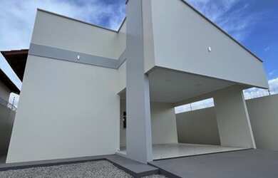 Imagem: A casa possui 3 Dormitórios, 3 Banheiros, 2 Vagas na garagem