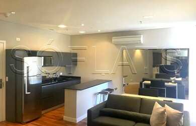 Imagem: O studio possui 1 Dormitório, 1 Banheiro, 1 Vaga na garagem