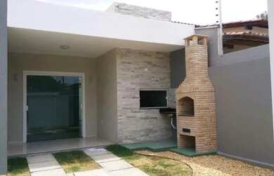 Imagem: A casa possui 3 Dormitórios, 3 Banheiros, 2 Vagas na garagem