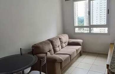 Imagem: O apartamento possui 1 Dormitório, 1 Banheiro, 1 Vaga na garagem