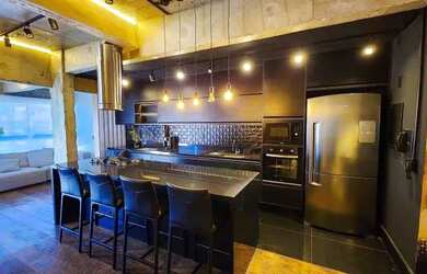 Imagem: O apartamento na cobertura possui 3 Dormitórios, 4 Banheiros