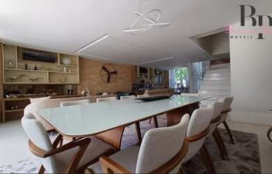 Imagem: A casa em condomínio possui 4 Dormitórios, 5 Banheiros, 5