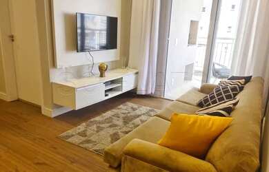 Imagem: Apartamento mobiliado com 2 dormitórios e 1 vaga de garagem