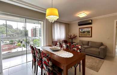 Imagem 9: Apartamento mobiliado com 3 quartos, sacada com churrasqueira, no bairro...