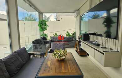 Imagem 9: Casa Duplex Mobiliada no PN 2 com 5 Suítes s 1 master com Cl/ Piscina com Cascata + Espaç