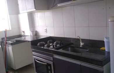 Imagem: O apartamento possui 2 Dormitórios, 1 Banheiro, 1 Vaga na garagem