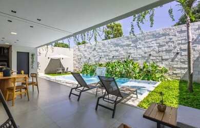 Imagem 6: Casa na vicente pires. Piscina, Churrasqueira, Imóvel mobiliadoeAr-condicionado