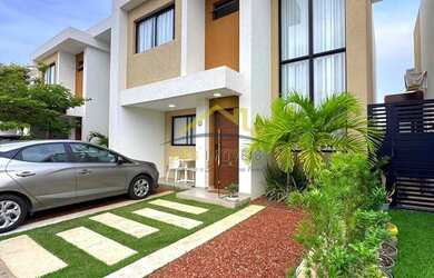 Imagem: A casa em condomínio possui 3 Dormitórios, 4 Banheiros, 2