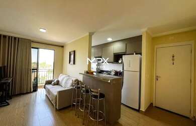 Imagem: O apartamento possui 2 Dormitórios, 2 Banheiros, 2 Vagas na