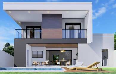 Imagem 3: Urbanova, sobrado novo com 4 suites e piscina / Aceita permuta