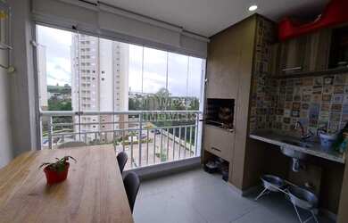 Imagem: O apartamento possui 3 Dormitórios, 3 Banheiros, 2 Vagas na