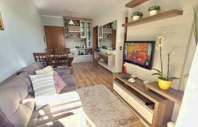 Imagem: O apartamento na cobertura possui 2 Dormitórios, 1 Banheiro