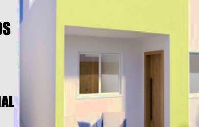 Imagem: A casa possui 2 Dormitórios, 1 Banheiro, 1 Vaga na garagem