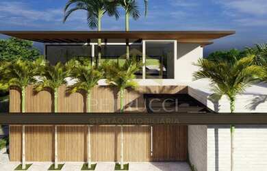 Imagem: A casa em condomínio possui 4 Dormitórios, 5 Banheiros, 5