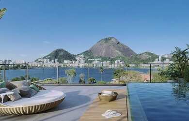 Imagem 2: Apartamento para venda possui 213 metros quadrados com 3 suítes em Lagoa - Rio de Janeiro