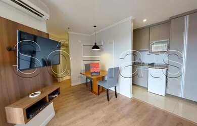 Imagem 2: Flat disponível para locação na Vila Olímpia mobiliado com 2 dormitórios...