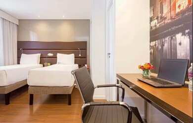 Imagem 10: Lindo flat com 2 dorms para locação totalmente equipado muito próx...