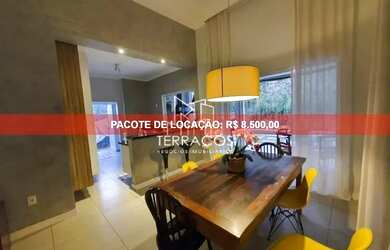 Imagem: A casa em condomínio possui 3 Dormitórios, 4 Banheiros, 2