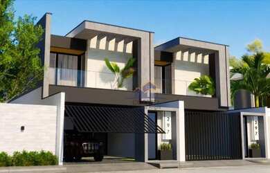 Imagem: A casa possui 3 Dormitórios, 2 Banheiros, 1 Vaga na garagem