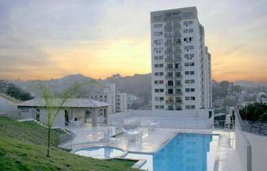 Imagem: O apartamento possui 2 Dormitórios, 1 Banheiro, 1 Vaga na garagem