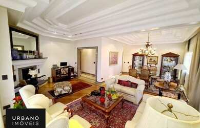 Imagem: O apartamento na cobertura possui 4 Dormitórios, 5 Banheiros