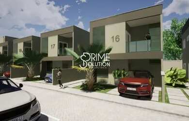 Imagem: A casa em condomínio possui 3 Dormitórios, 4 Banheiros, 2