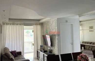 Imagem: O apartamento possui 2 Dormitórios, 2 Banheiros, 1 Vaga na