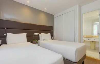 Imagem 9: Lindo flat com 2 dorms para locação totalmente equipado muito próx...