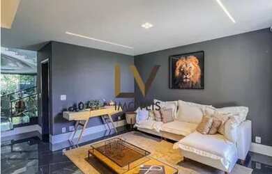 Imagem: A casa em condomínio possui 4 Dormitórios, 5 Banheiros, 3