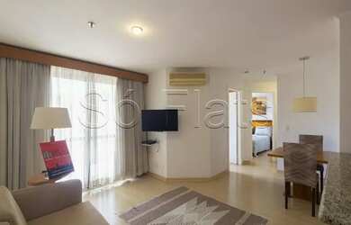 Imagem: O studio possui 1 Dormitório, 1 Banheiro, 1 Vaga na garagem