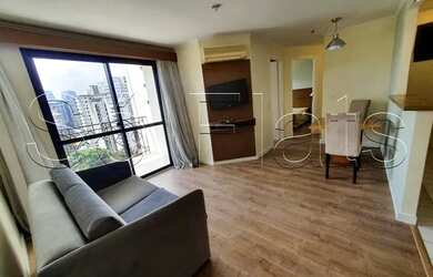 Imagem: O studio possui 1 Dormitório, 1 Banheiro, 1 Vaga na garagem