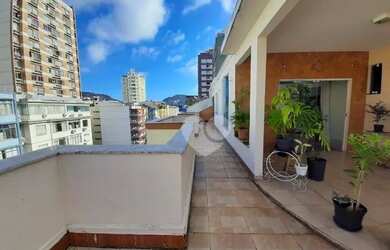 Imagem: O apartamento na cobertura possui 3 Dormitórios, 3 Banheiros