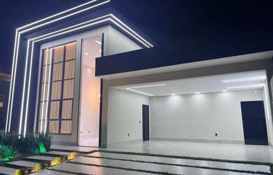 Imagem: A casa em condomínio possui 3 Dormitórios, 5 Banheiros, 4