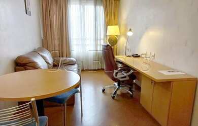 Imagem: O studio possui 1 Dormitório, 1 Banheiro, 2 Vagas na garagem