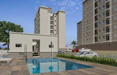 Imagem: O apartamento possui 2 Dormitórios, 2 Banheiros, 1 Vaga na