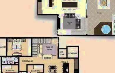 Imagem 3: Cobertura duplex nova a venda no Bairro Órfãs