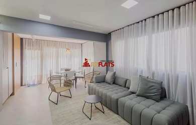 Imagem: O studio possui 2 Dormitórios, 3 Banheiros, 1 Vaga na garagem