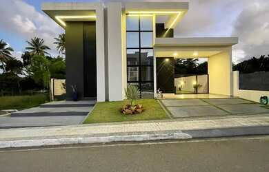 Imagem: A casa em condomínio possui 3 Dormitórios, 4 Banheiros, 4