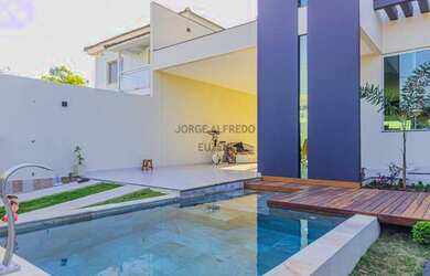 Imagem: A casa em condomínio possui 3 Dormitórios, 3 Banheiros, 3