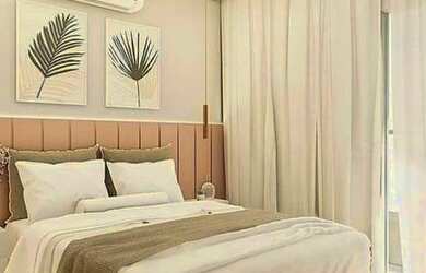 Imagem: O apartamento possui 2 Dormitórios, 1 Banheiro, 1 Vaga na garagem