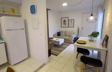 Imagem: O apartamento na cobertura possui 2 Dormitórios, 1 Banheiro