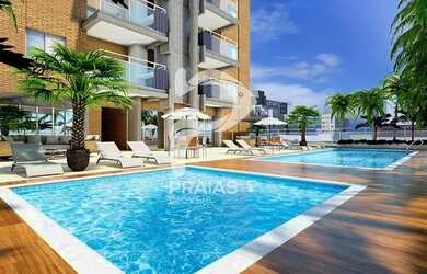 Imagem 11: Lançamento na Praia da Enseada com 67m², lazer completo Vista para o...