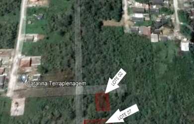 Imagem: O terreno possui 360m² de Área e está localizado em Itapoá