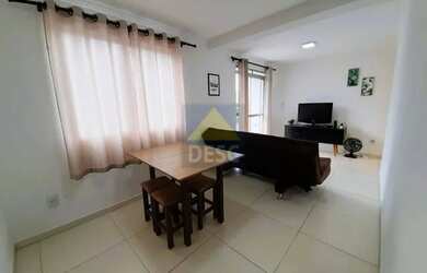 Imagem: O apartamento possui 2 Dormitórios, 2 Banheiros e 60m² de