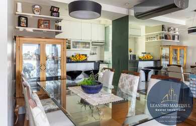 Imagem: O apartamento possui 3 Dormitórios, 2 Banheiros, 1 Vaga na