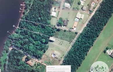 Imagem: O terreno possui 6000m² de Área e Imóvel mobiliado e está