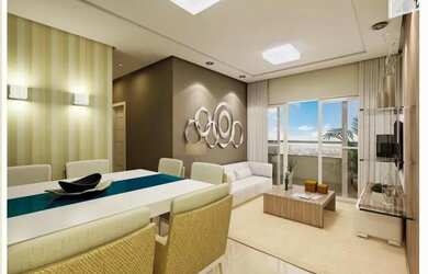 Imagem: O apartamento possui 3 Dormitórios, 1 Banheiro, 2 Vagas na