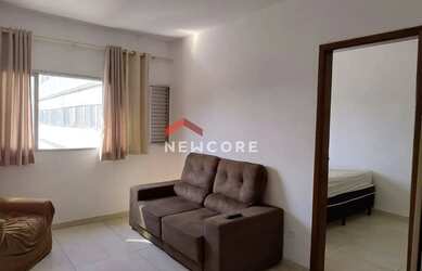 Imagem: O apartamento possui 1 Dormitório, 1 Banheiro, 50m² de Área